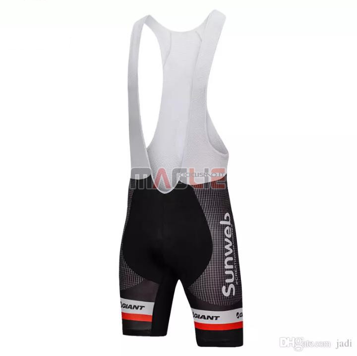 Maglia Sunweb Manica Corta 2018 Grigio e Nero